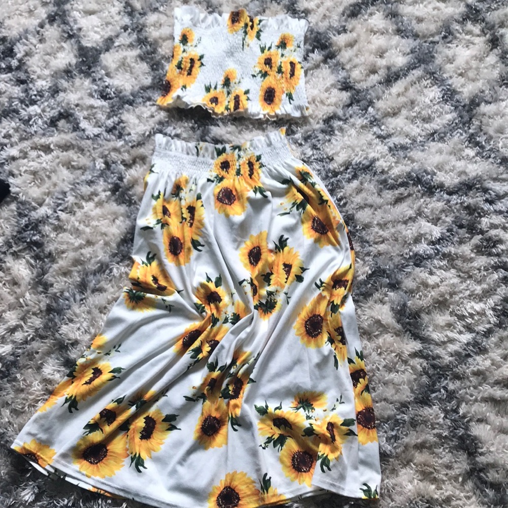 Tube skirt set
